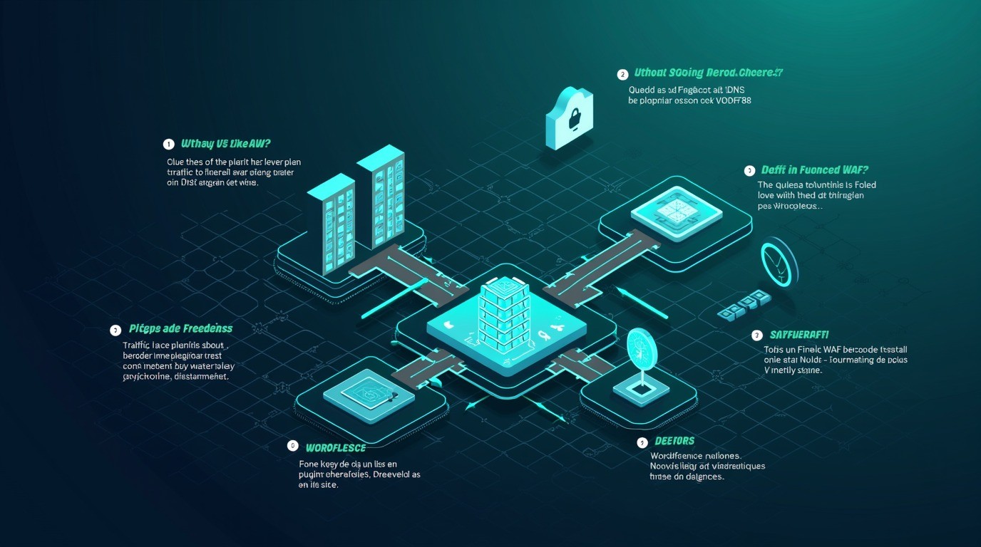 firewall waf para wordpress diagrama explicativo