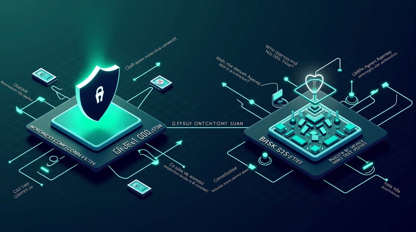 copilot microsoft wordpress integración diagrama explicativo