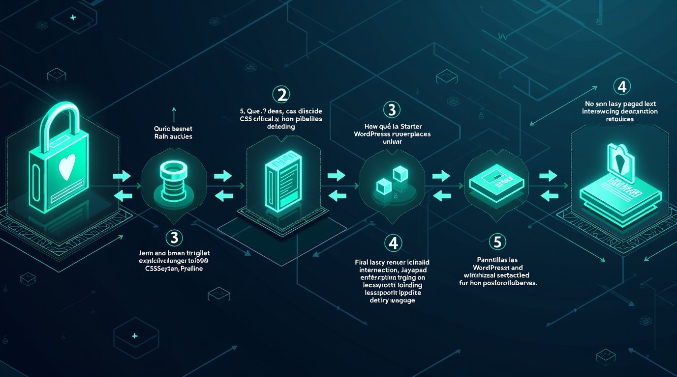 plantillas wordpress carga rápida diagrama explicativo