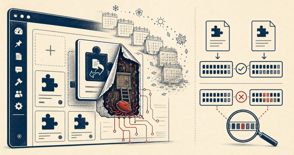 WordPress plugin hijacked in 2020 hid a dormant backdoor for years - ilustracion