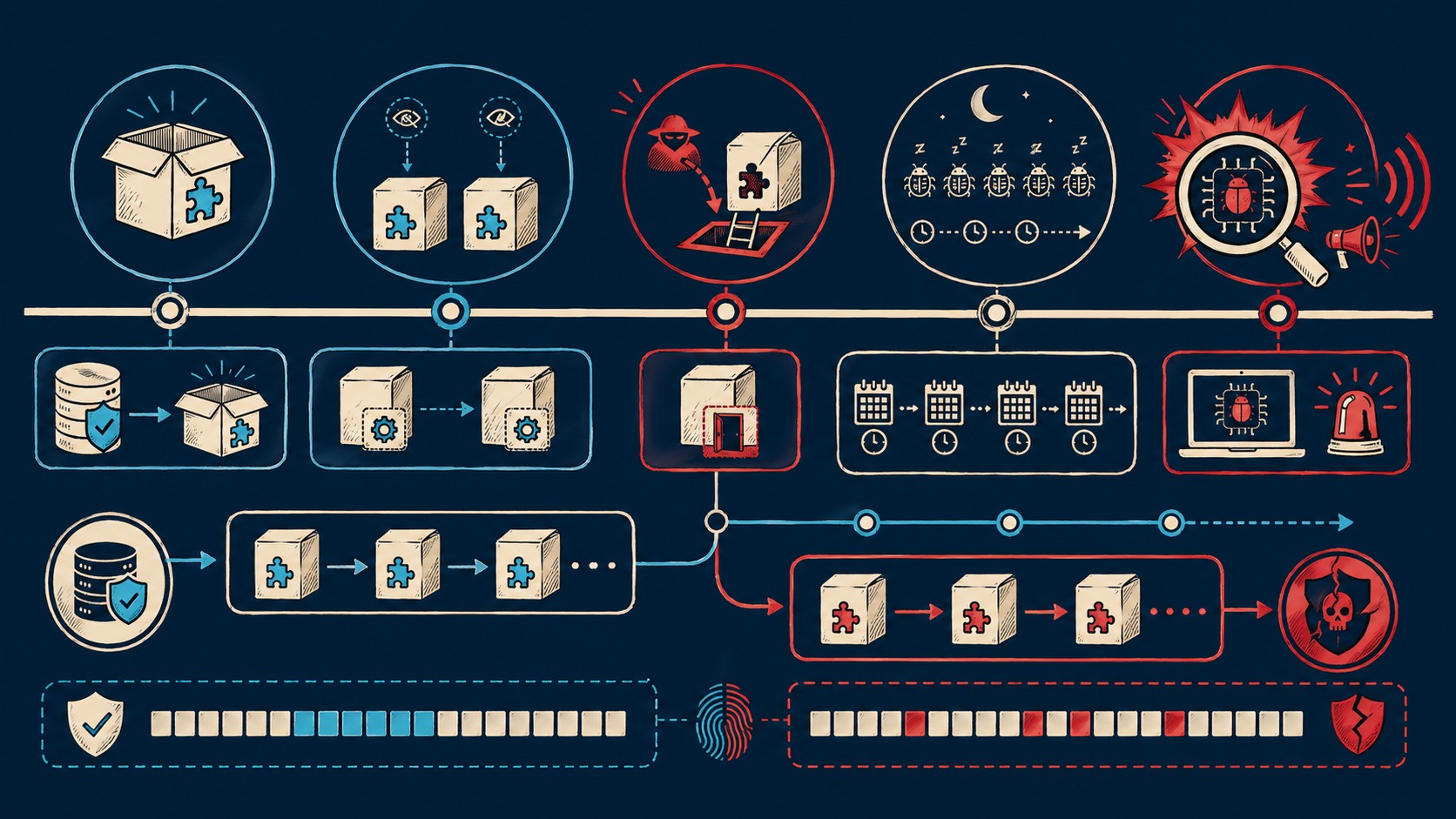 plugin wordpress comprometido backdoor diagrama explicativo