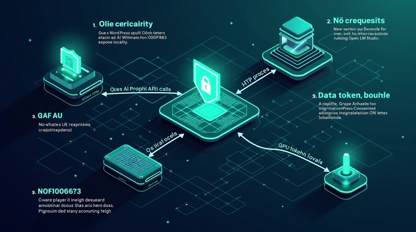 plugin wordpress proveedor ia diagrama explicativo