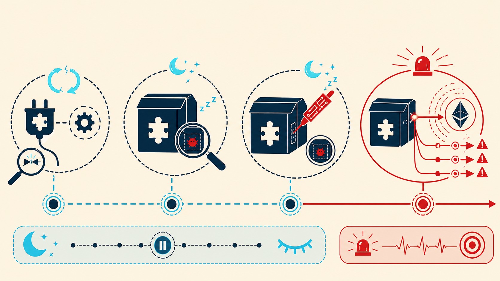 plugins wordpress backdoor oculto diagrama explicativo