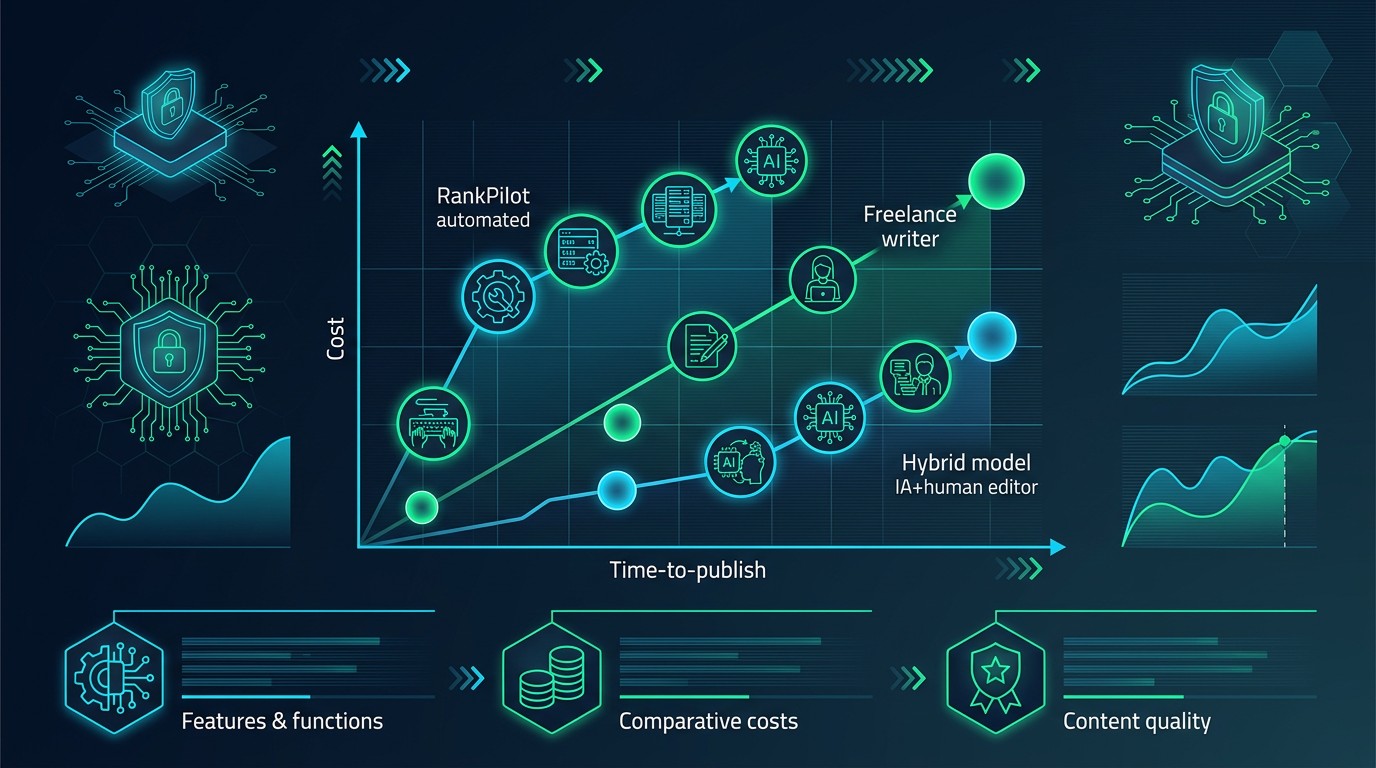 rankpilot wordpress vs redactor diagrama explicativo
