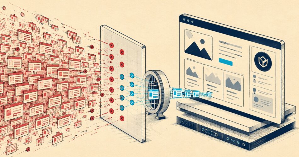 How I Faced (and Fixed) a Layer 7 DDoS on My WordPress Site - ilustracion