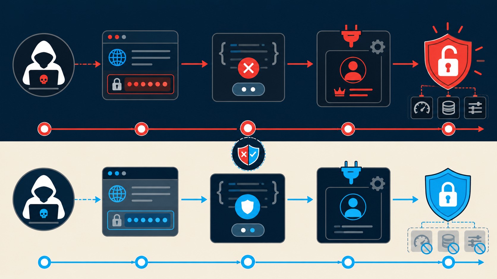 burst statistics vulnerabilidad wordpress diagrama explicativo