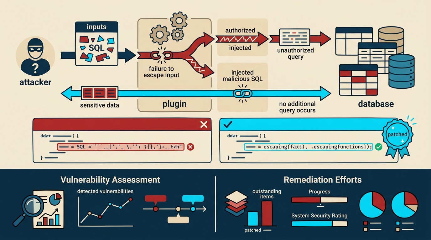 cve-2026-3359 sql injection diagrama explicativo