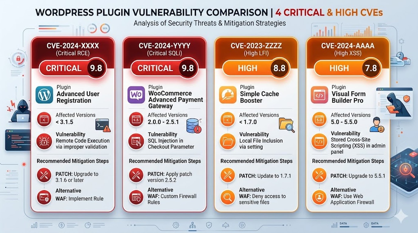 sucuri informe vulnerabilidades wordpress diagrama explicativo
