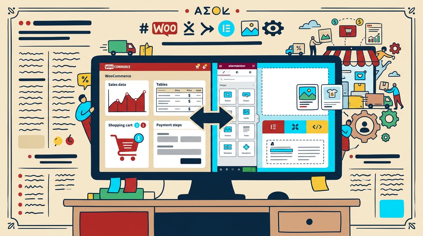 woocommerce vs elementor comparativa