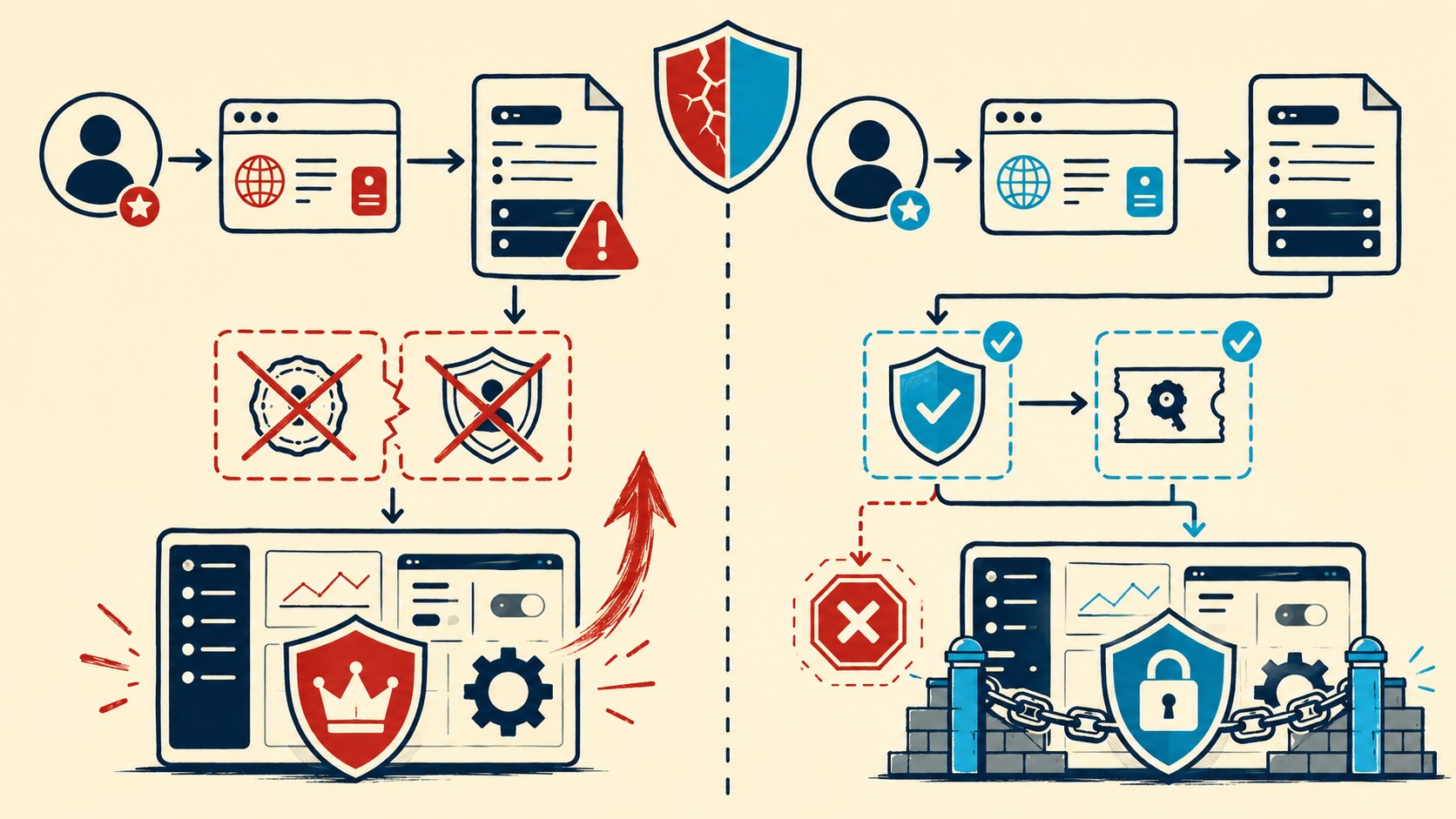 escalada de privilegios wordpress diagrama explicativo