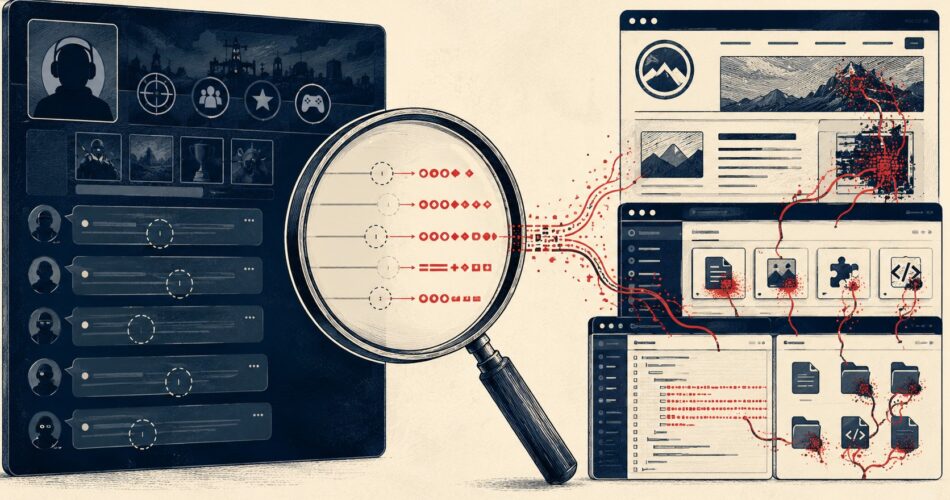 @BleepinComputer: WordPress malware campaign hides payloads in Steam profiles https://www.bleepingcomputer.com/news/security/wordpress-malware-campaign-hides-payloads-in-steam-profiles/ https://www - ilustracion