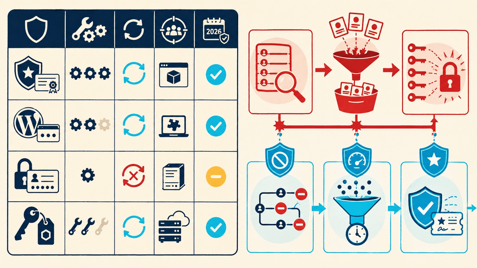 proteger rest api wordpress diagrama explicativo