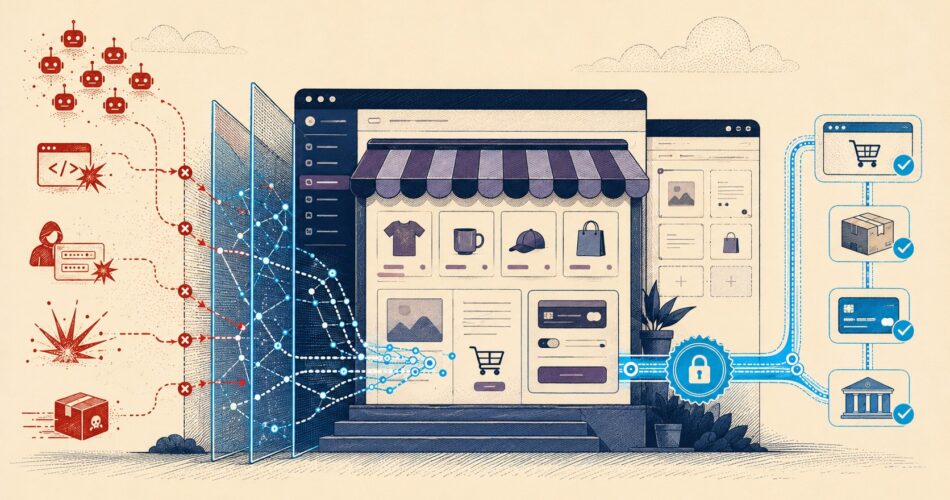 Cómo proteger WooCommerce: seguridad y firewall para tu tienda WordPress - ilustracion