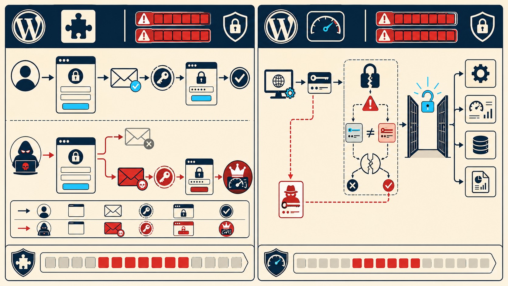 vulnerabilidades kirki burst statistics diagrama explicativo