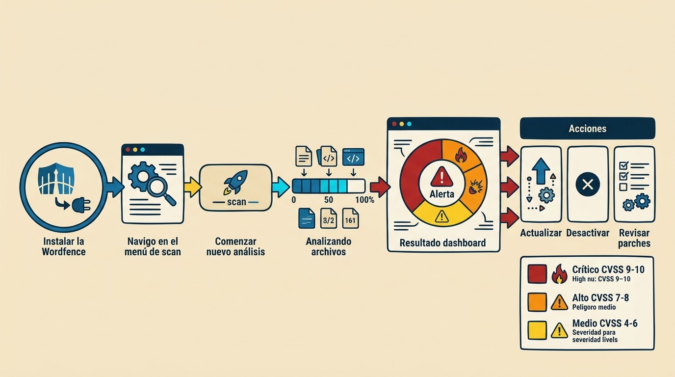 vulnerabilidades wordpress semana diagrama explicativo