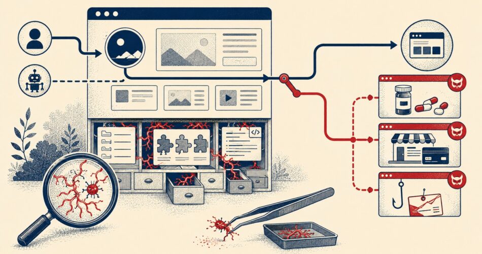 WordPress Redirige a Spam: Cómo Limpiar el Hack - ilustracion