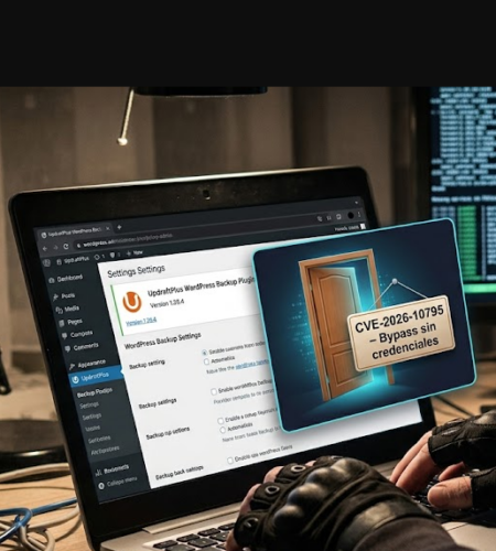 CVE-2026-10795: bypass crítico en UpdraftPlus (3M sitios)