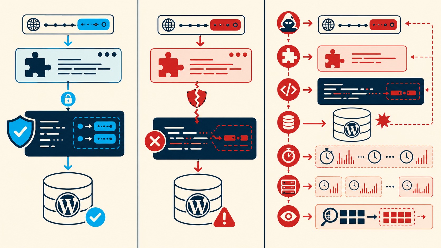 CVE-2026-9700 WordPress diagrama explicativo