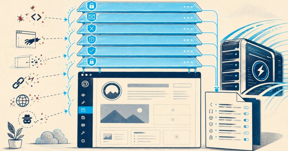 Cabeceras de seguridad en WordPress con LiteSpeed (2026) - ilustracion