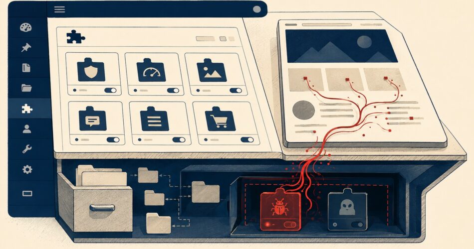 mu-plugins en WordPress: el escondite de los hackers - ilustracion