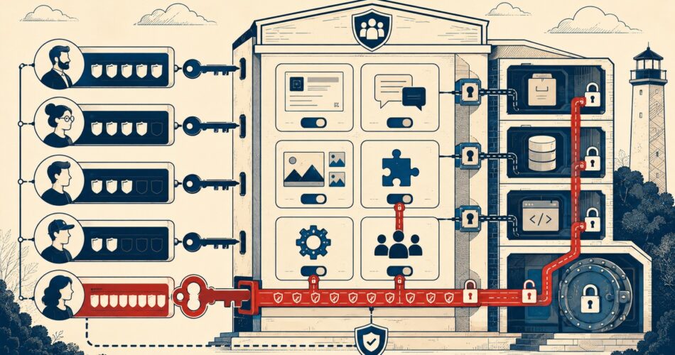 Roles y permisos WordPress: el vector ignorado - ilustracion