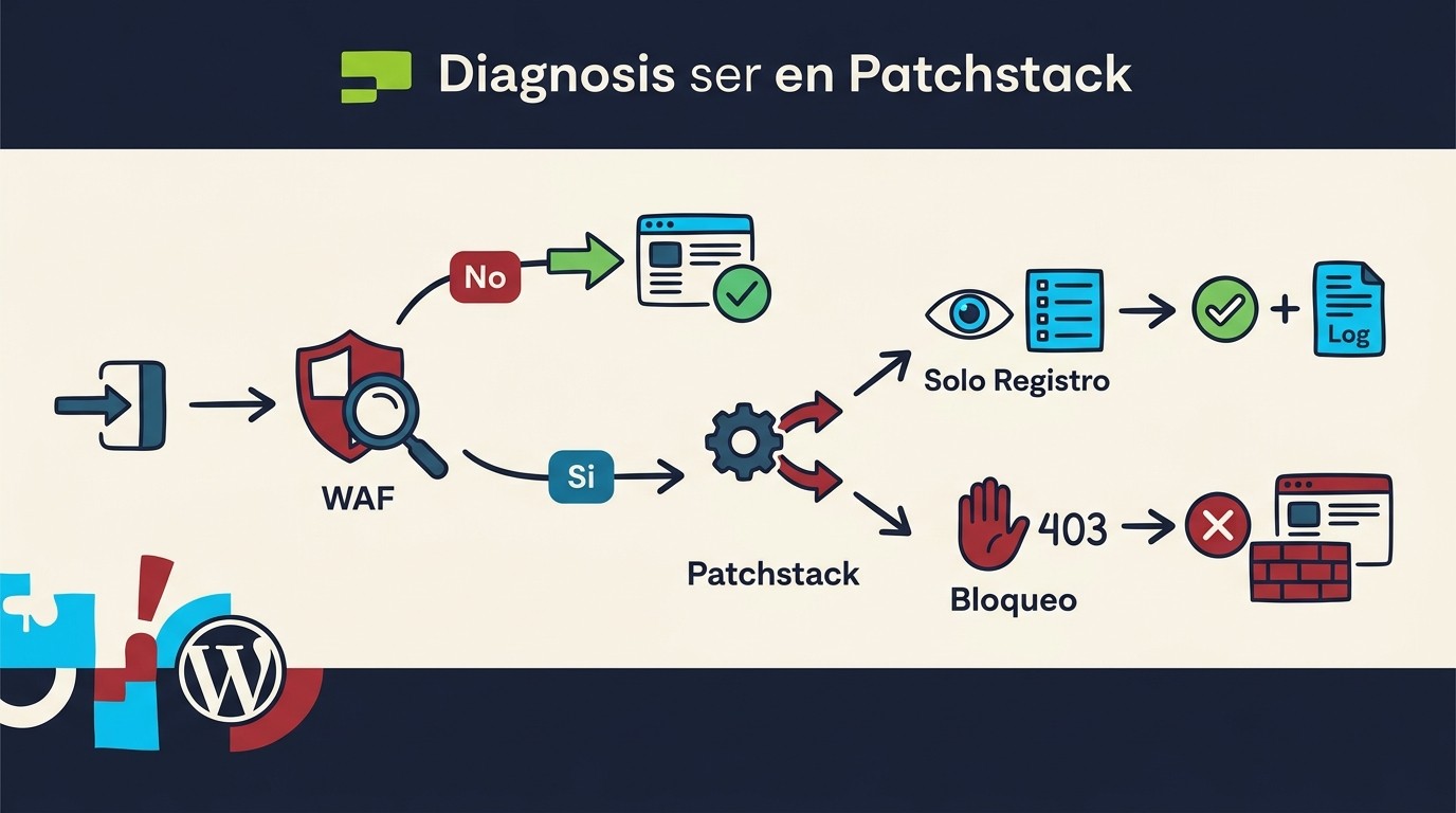 errores patchstack diagrama explicativo